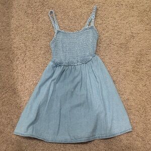 American Eagle Outfitters Light Blue Casual Kids Dress